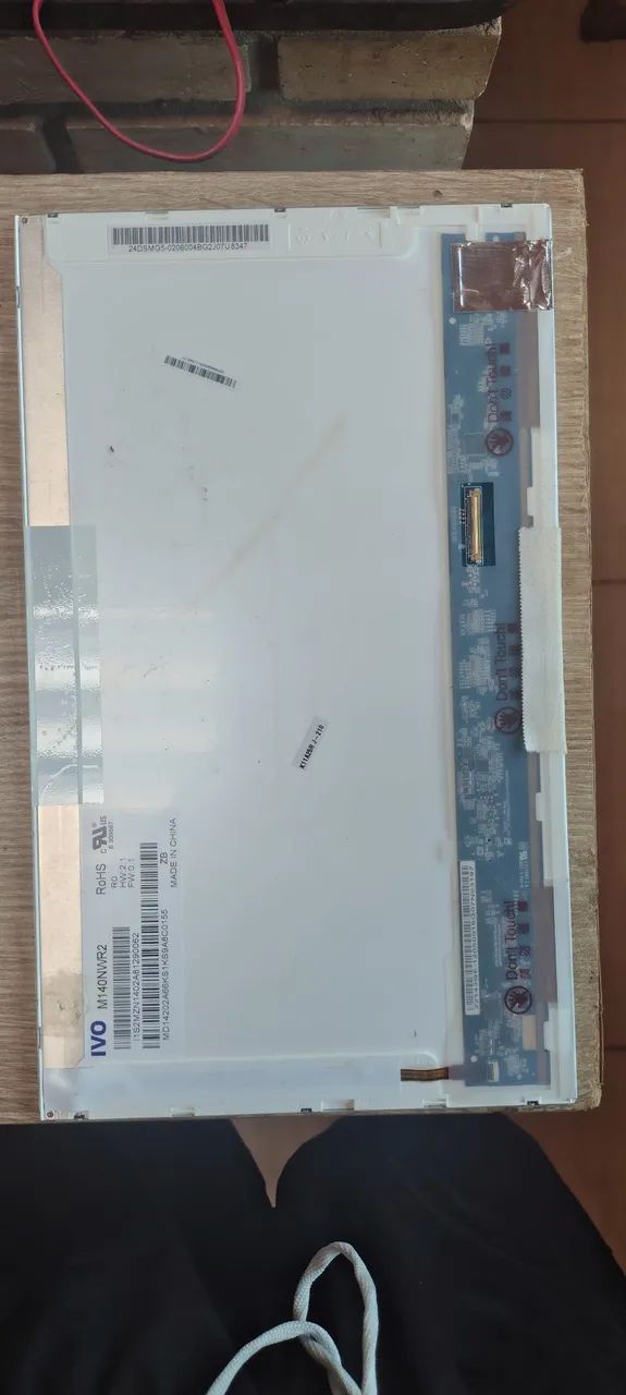 Tela de notebook 