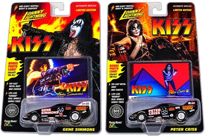miniaturas vintage KISS johnny lightning 1:64 lacradas - Hobbies e