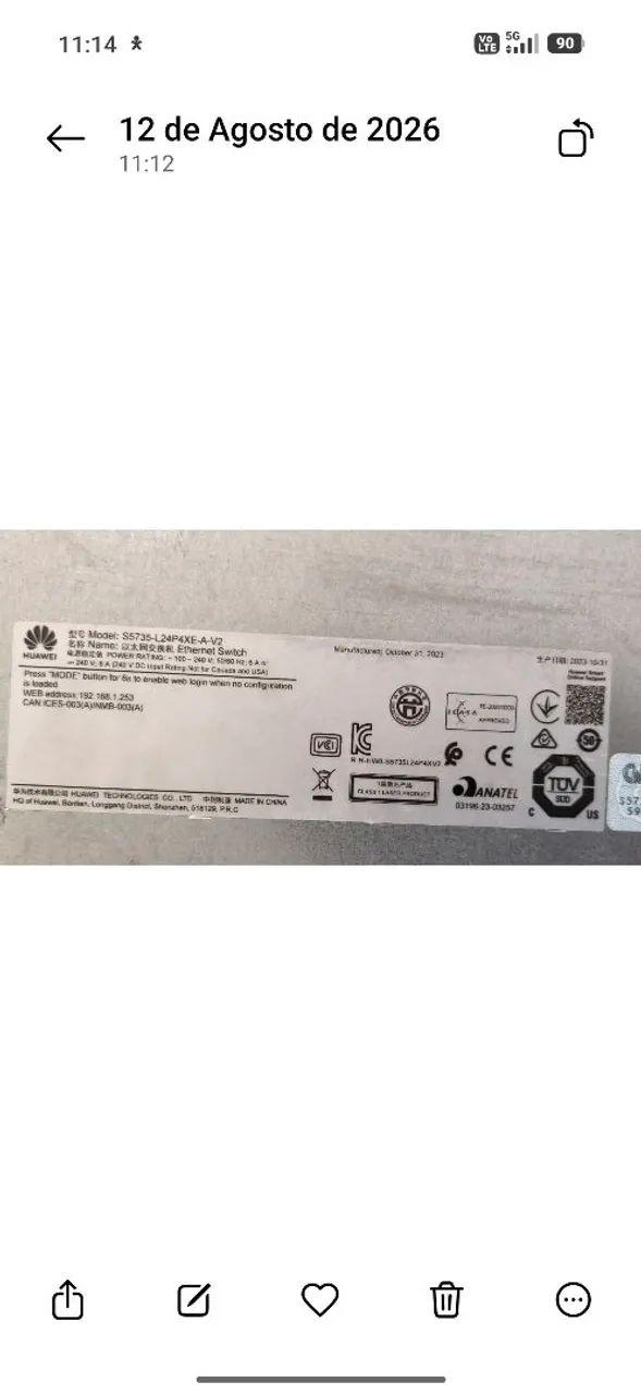 Switch de camada 3 - Foto 2