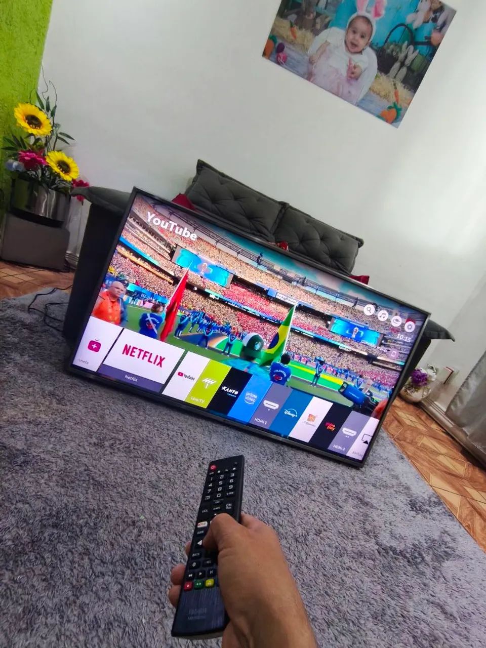 SMART TV LG 43 POLEGADAS TOP PERFEITA BARATA R$999. ENTREGO!  - Foto 3