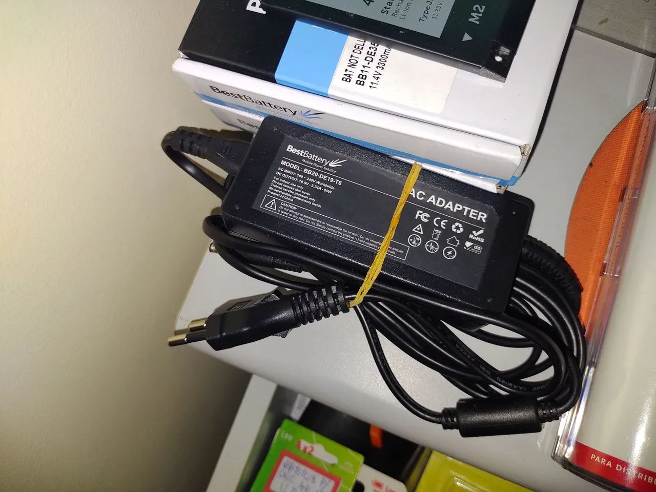 Bateria notebook Dell Inspiron, estado de nova, 3u. - Foto 4