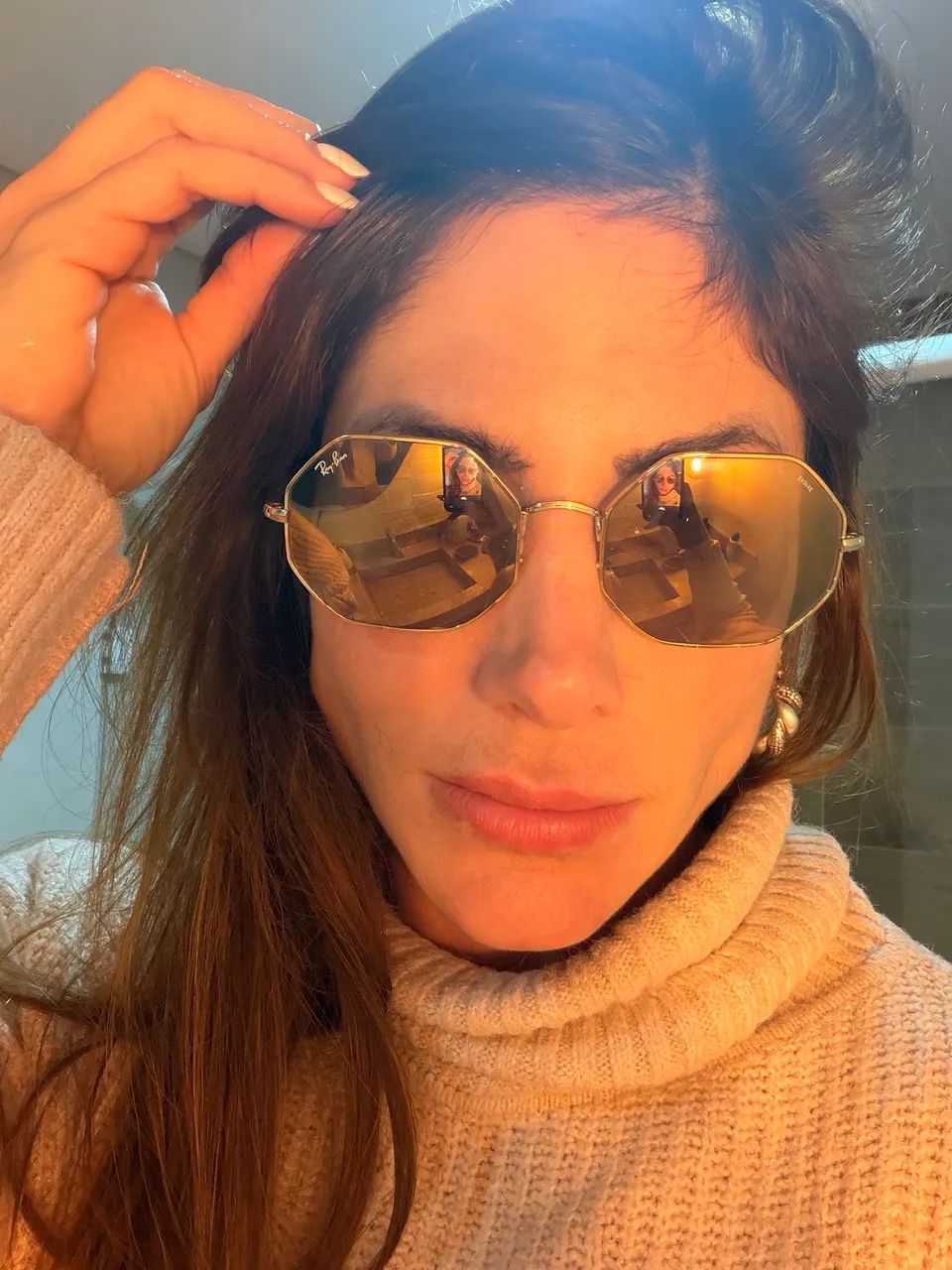 Óculos rayban van Octágonal  - Foto 4