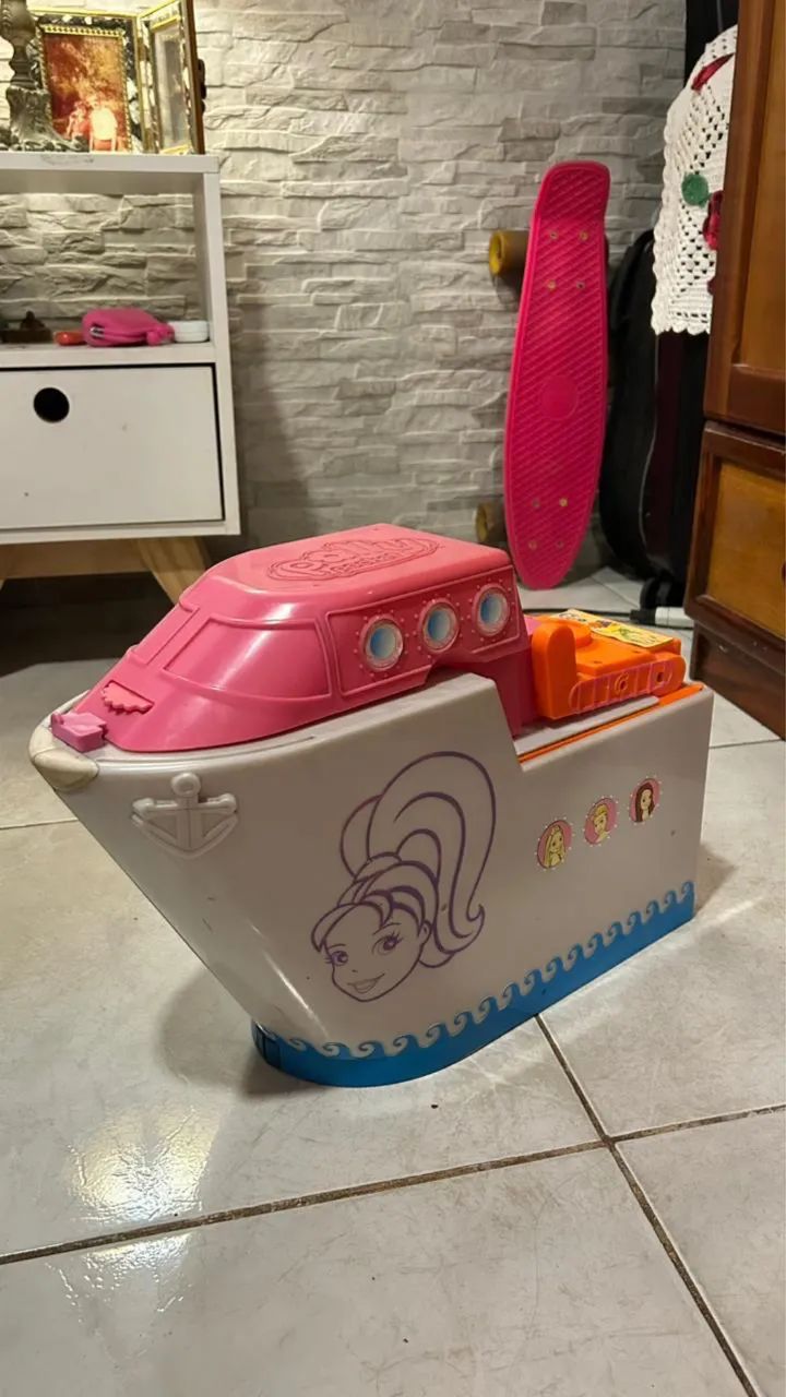 Iate + carro da Polly