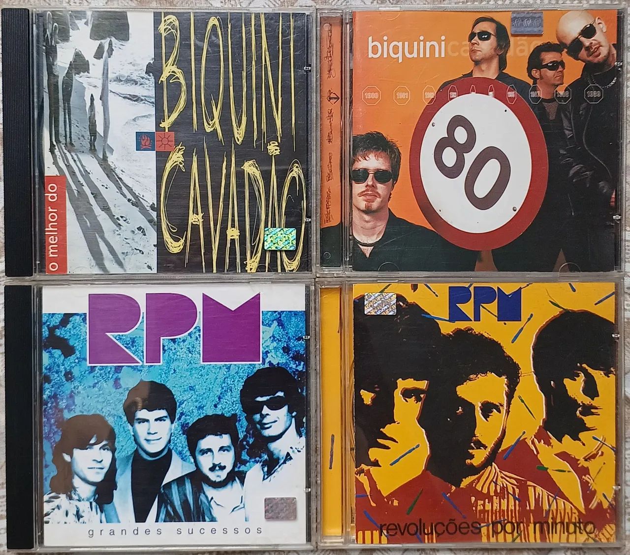 CDs Rock Nacional anos 80