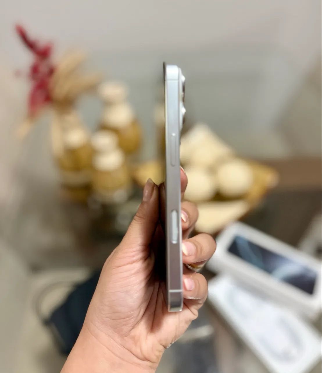 iPhone 16 Pro 256GB Titânio Branco | Bateria Perfeita - Foto 5