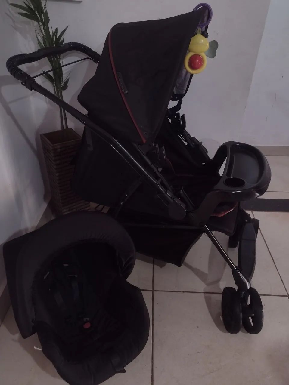 Carrinho+ bebê conforto  - Foto 2