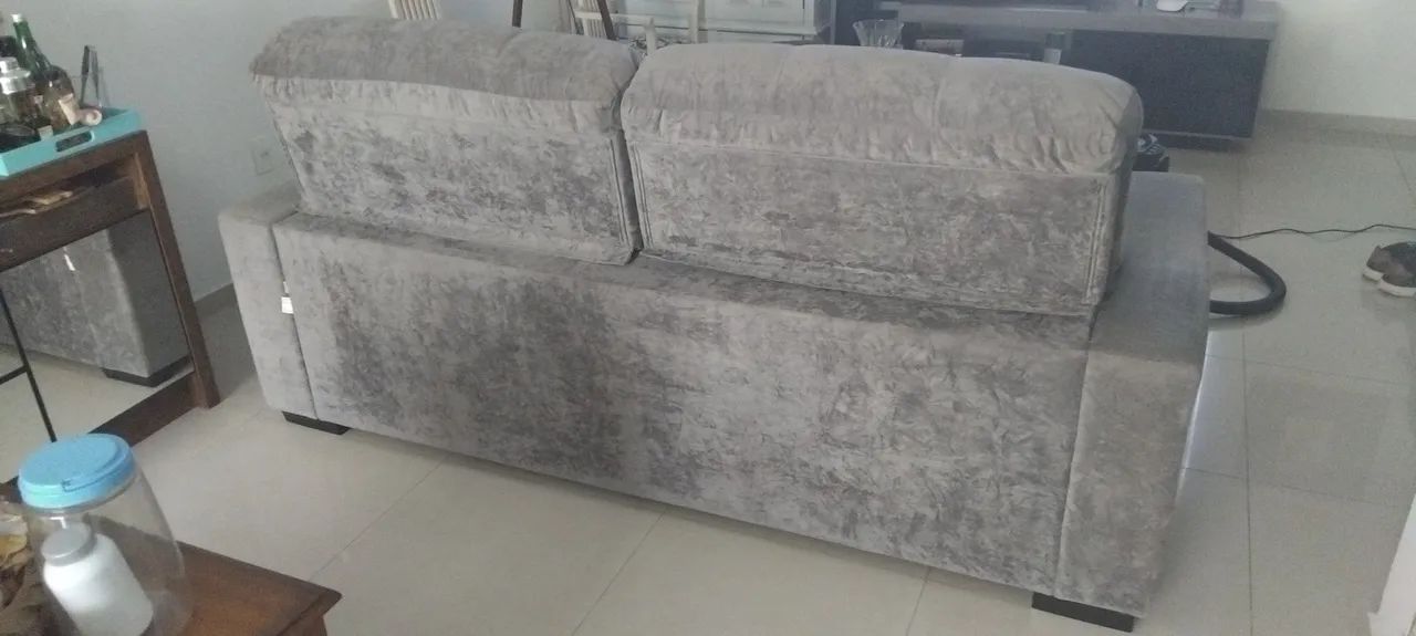 Sofá retrátil com chaise 2.17m de comprimento  - Foto 4