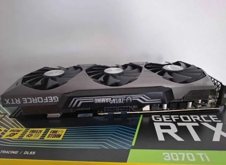 Placa de video RTX 3070 TI Triple fan - Foto 3