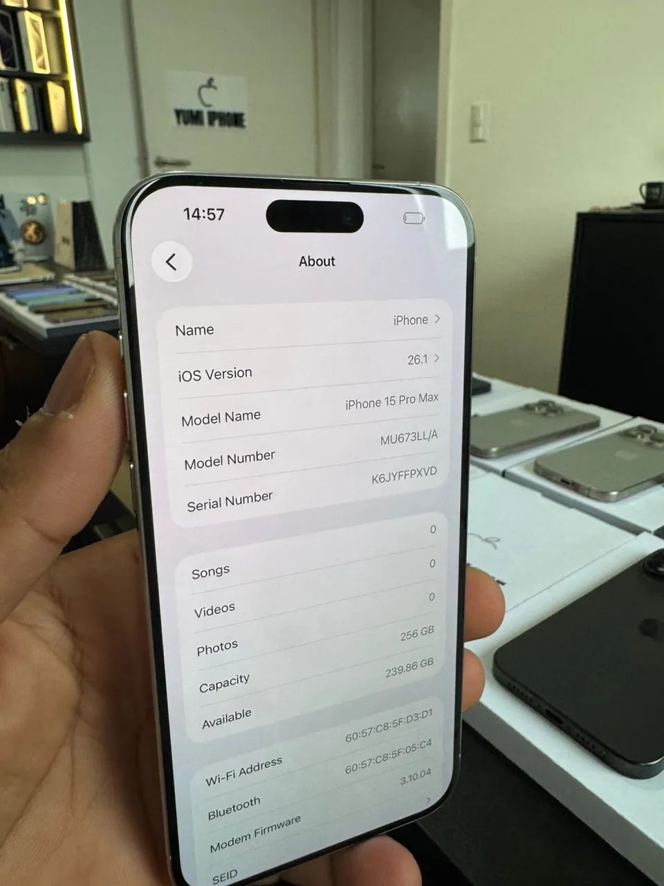 iPhone 15 Pro Max, somos loja. - Foto 2