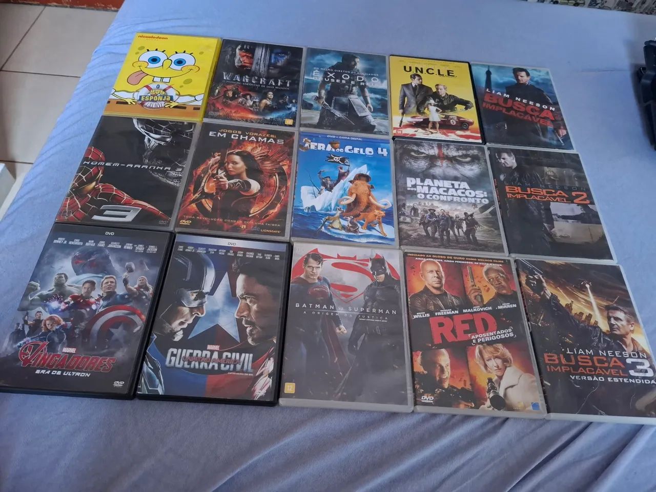 Coleção de DVD originais