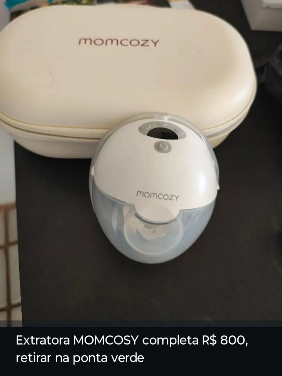 Bomba de leite MOMCOSY completa 