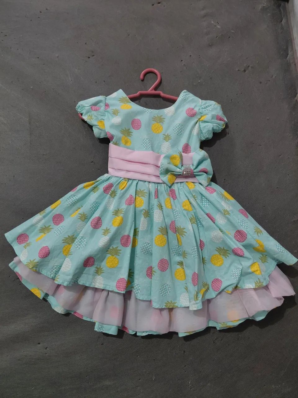 Vestido infantil frutinhas  - Foto 3