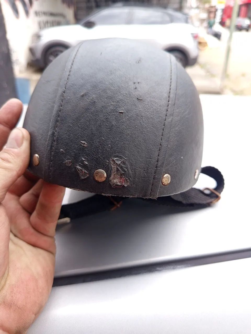 Capacete coquinho para motocicleta  - Foto 4