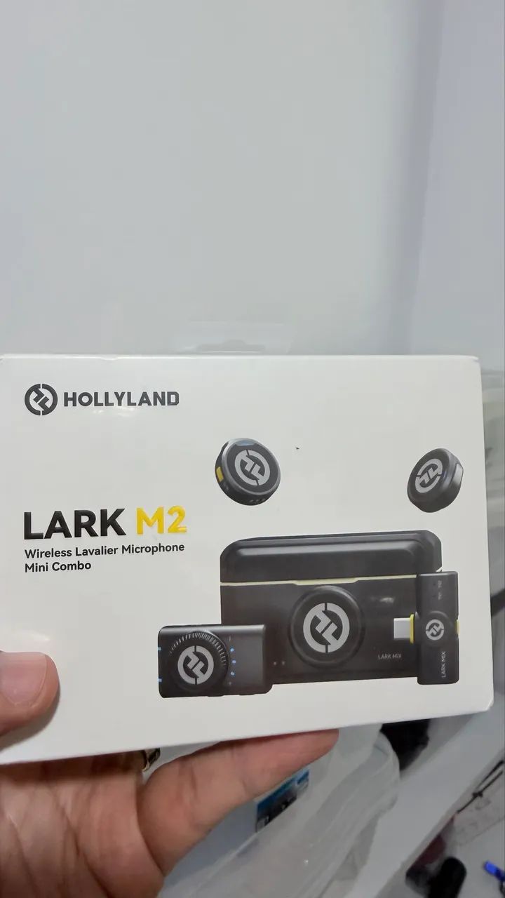 Microfone Lark M2 Duo combo / lacrado  - Foto 3