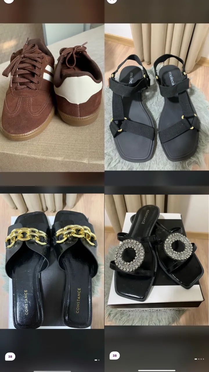 Kit de roupas e calçados femininos  - Foto 5