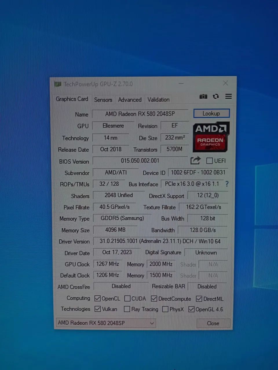 RX 580 4GB - Foto 2