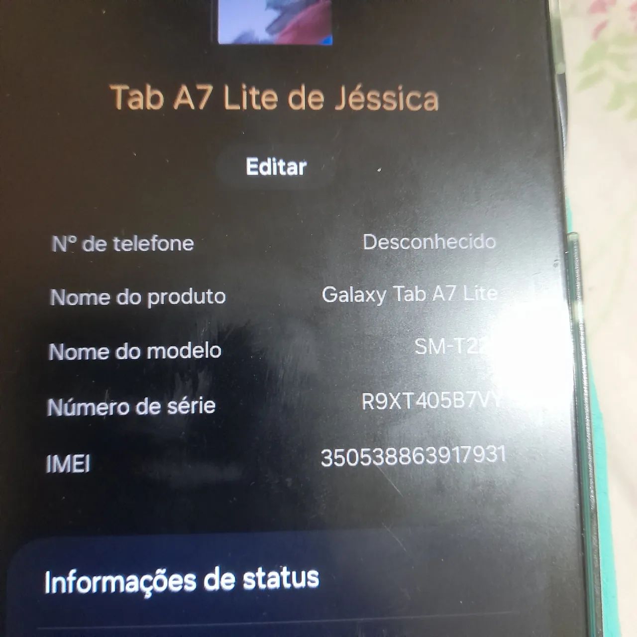 Tablet A7 Lite Samsung  - Foto 4