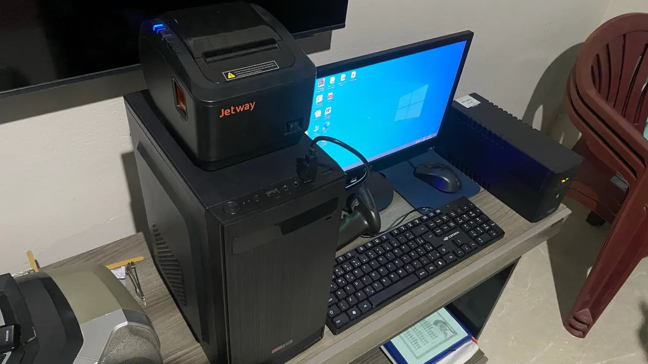 Computador completo ideal para loja  - Foto 4