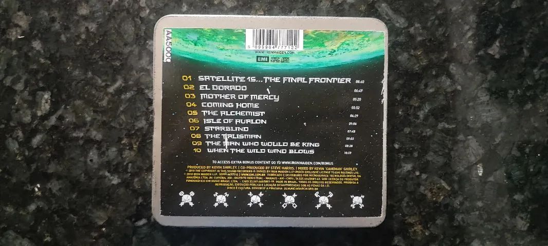 CD Iron Maiden - The Final Frontier (SteelBox) - Foto 3
