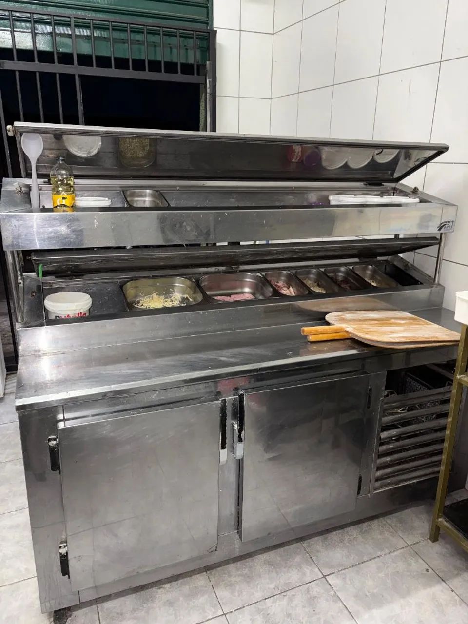 Fundo de pizzaria