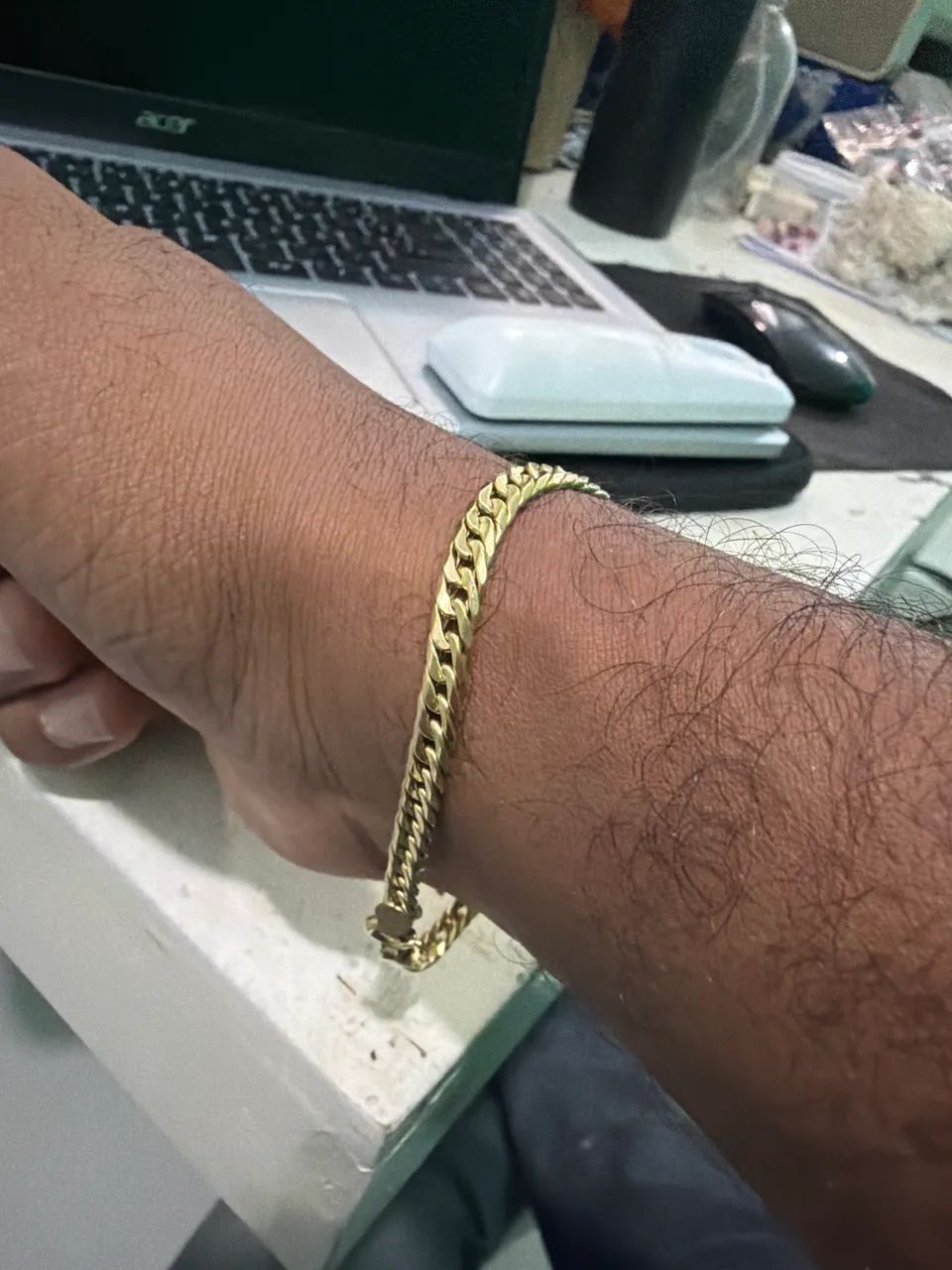 Pulseira de ouro  - Foto 3