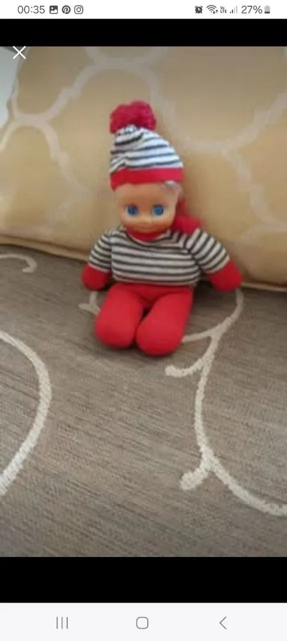 Boneca Minucha, decada de 80 em ótimo estado. 