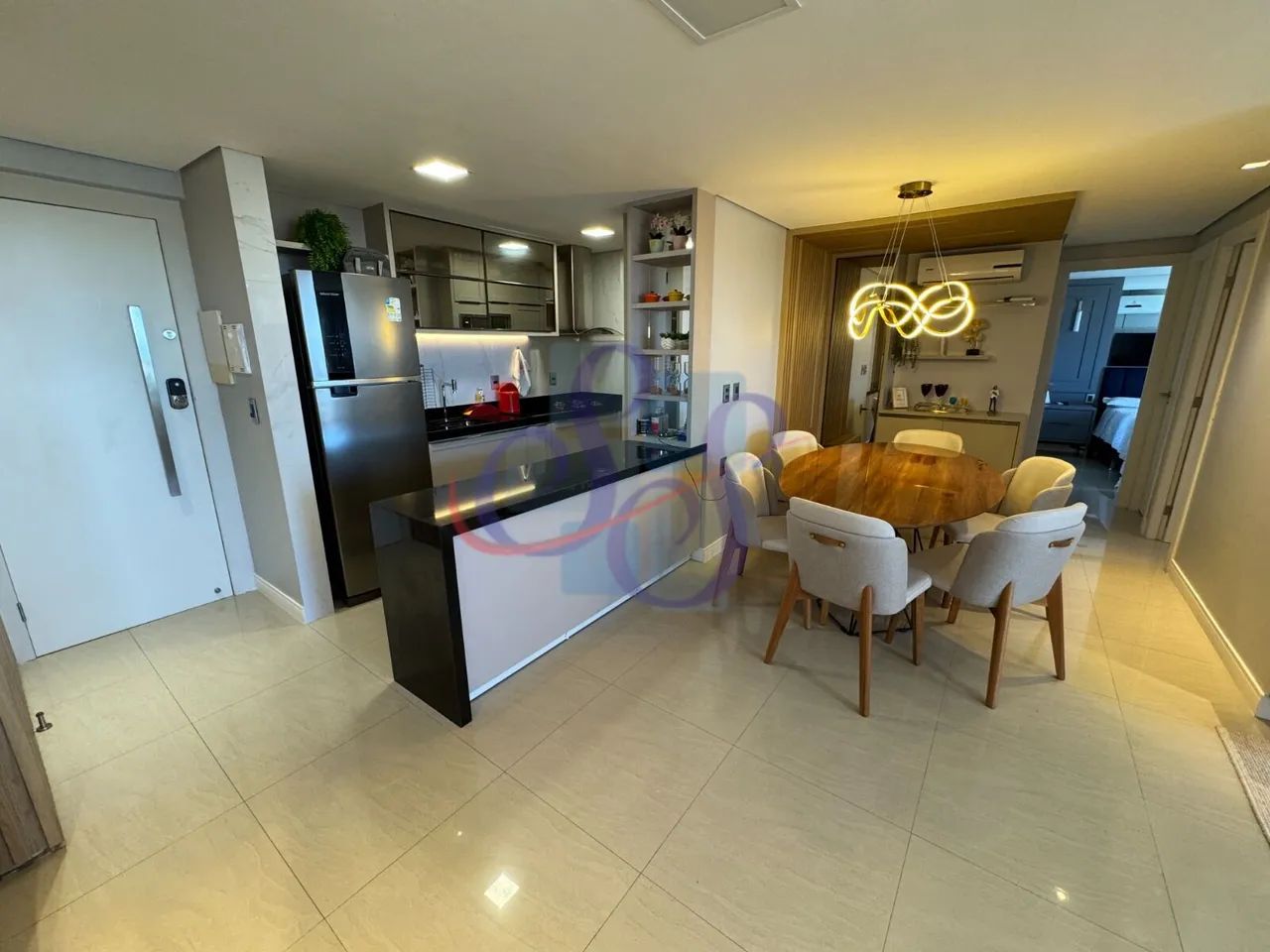 Apartamento mobiliado e com vista mar no bairro Cocó - Foto 4