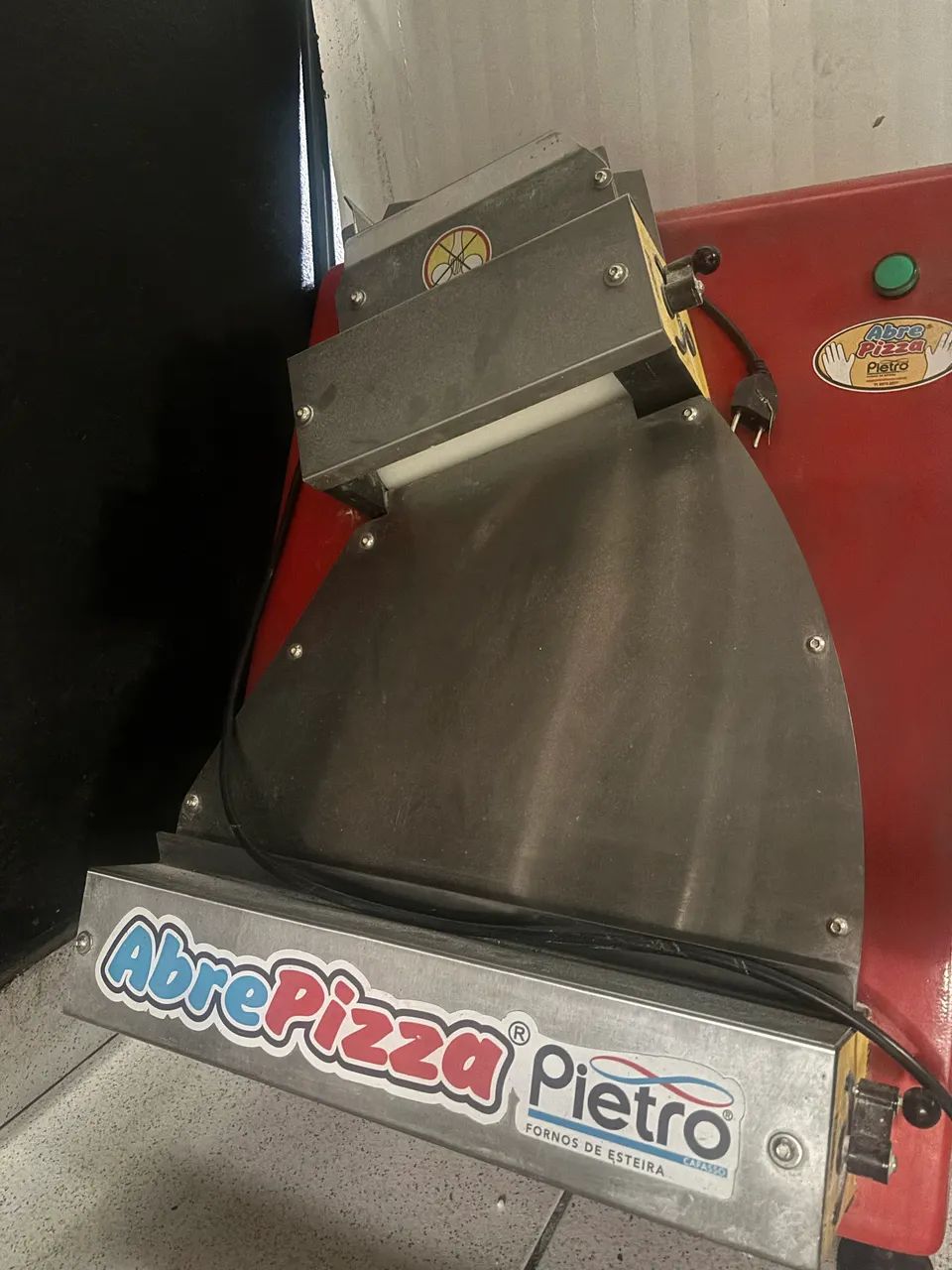 Abrir massa pizza 