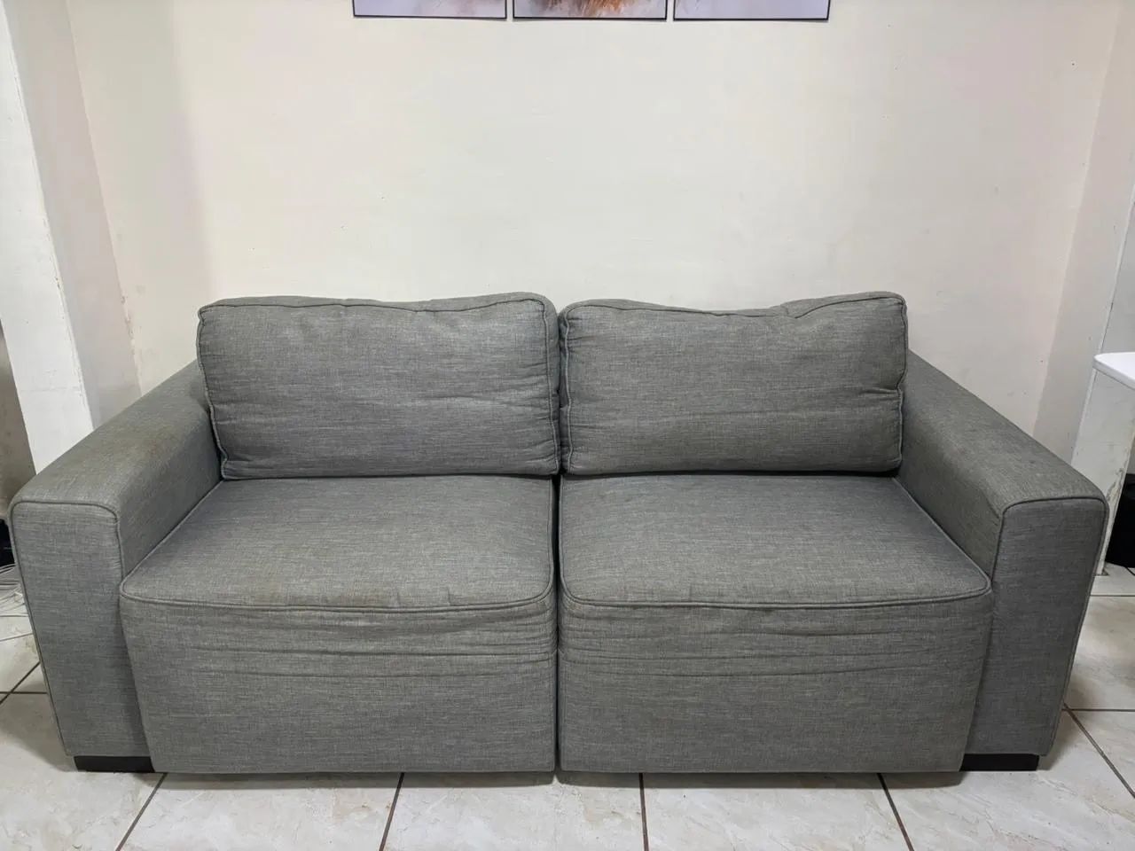 Sofá retrátil seminovo - Foto 2