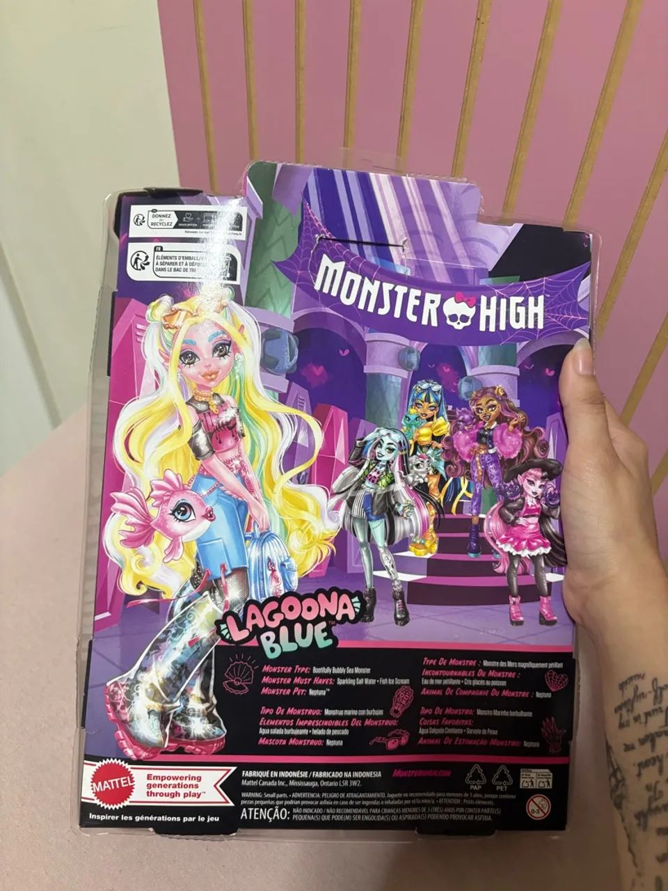 Caixa Monstrr High Lagoona Core Refresh - Foto 2