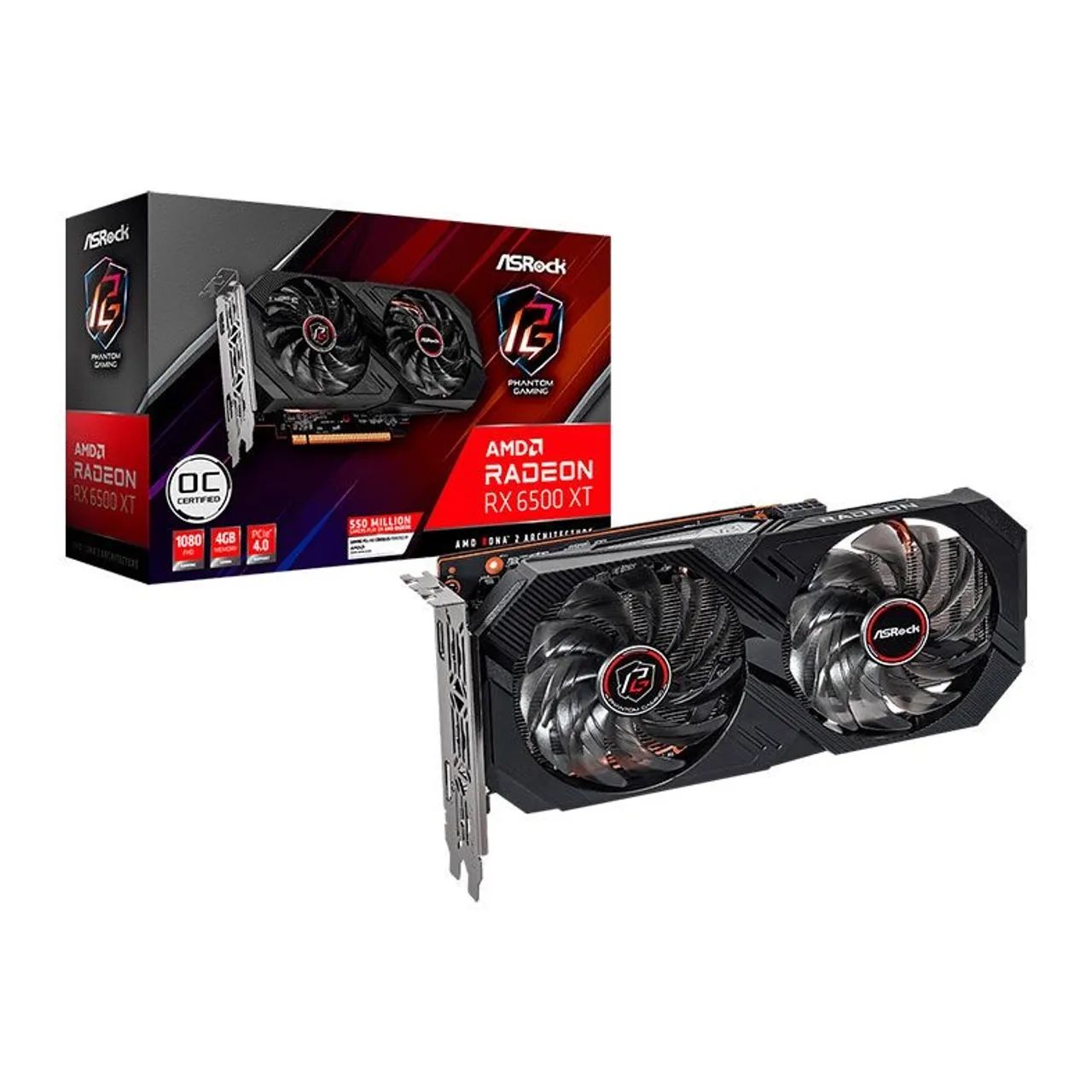 Placa de Vídeo ASRock 6500 XT - Foto 2