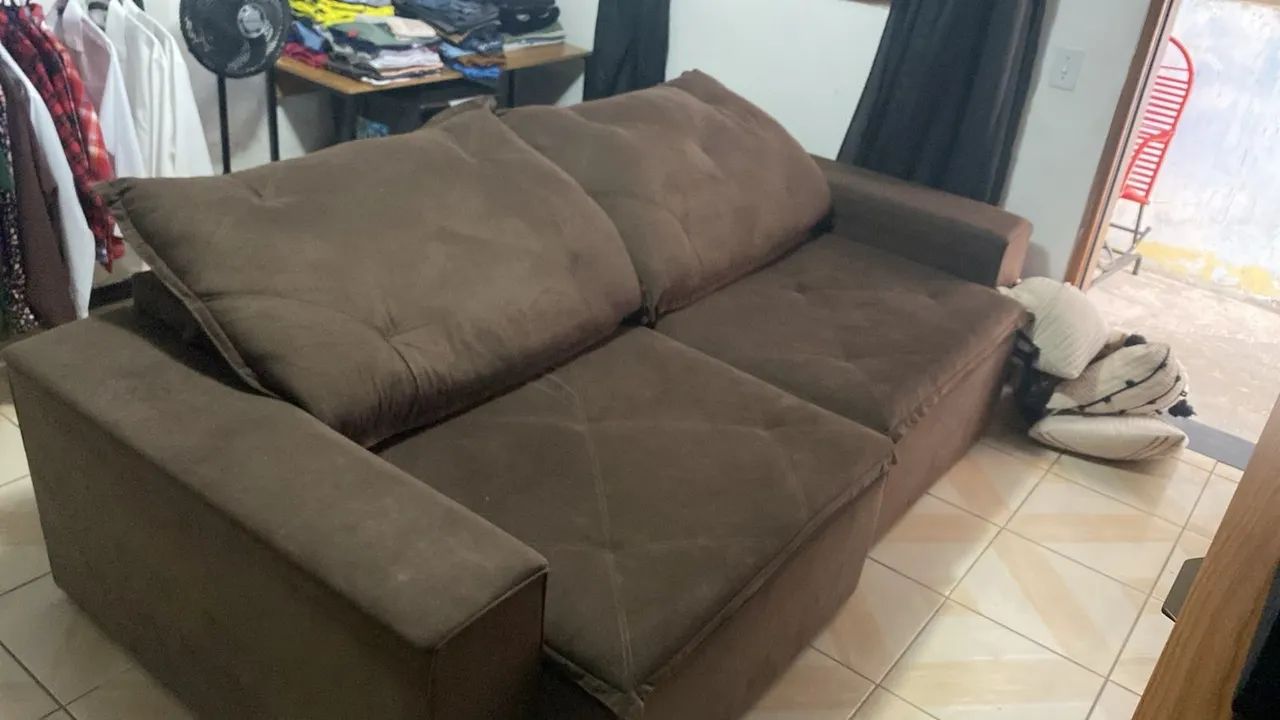 Sofá retrátil grande - Foto 2