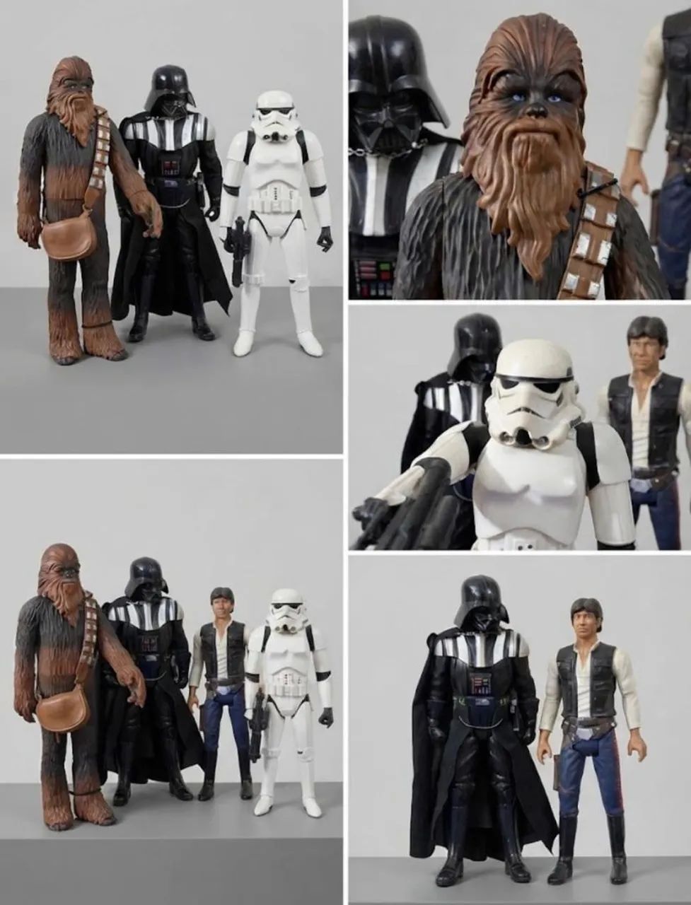 Coleção de 4  Bonecos do STAR  WARS  - Foto 3