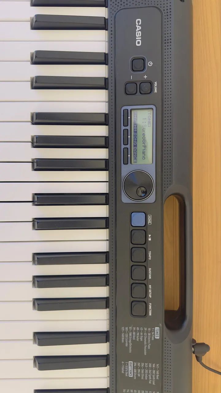 Teclado Casio CT-S300 Completo: Teclado + Suporte + Banco + Pedal Teclado Casio CT-S300 Completo: Teclado + Suporte + Banco + Pedal