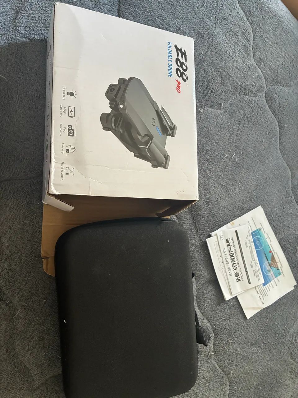 Drone E88 Pro - Novo, nunca utilizado. - Foto 5