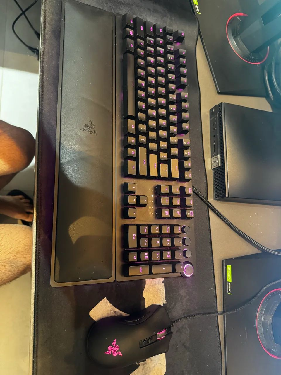 Teclado e mouse razer - Foto 3