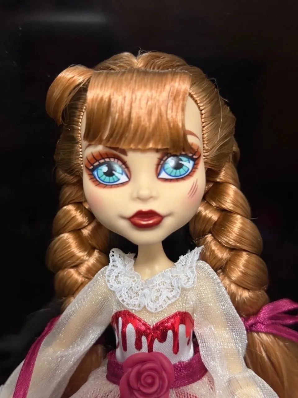 (Sem caixa sem certificado) boneca monster High annabelle skullector  - Foto 3