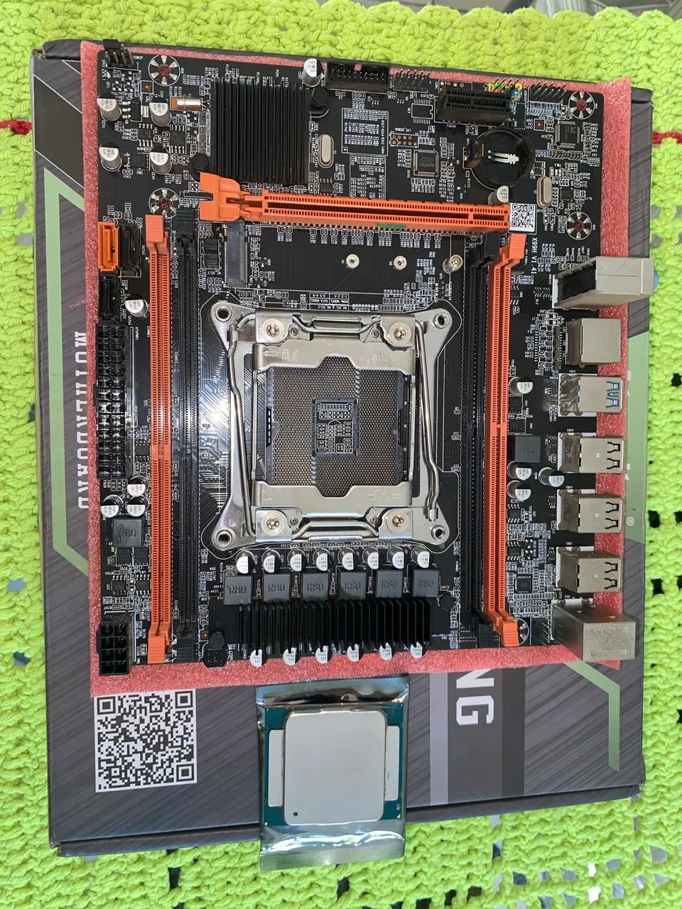 Vendo placa mãe e processador X99 - Foto 3