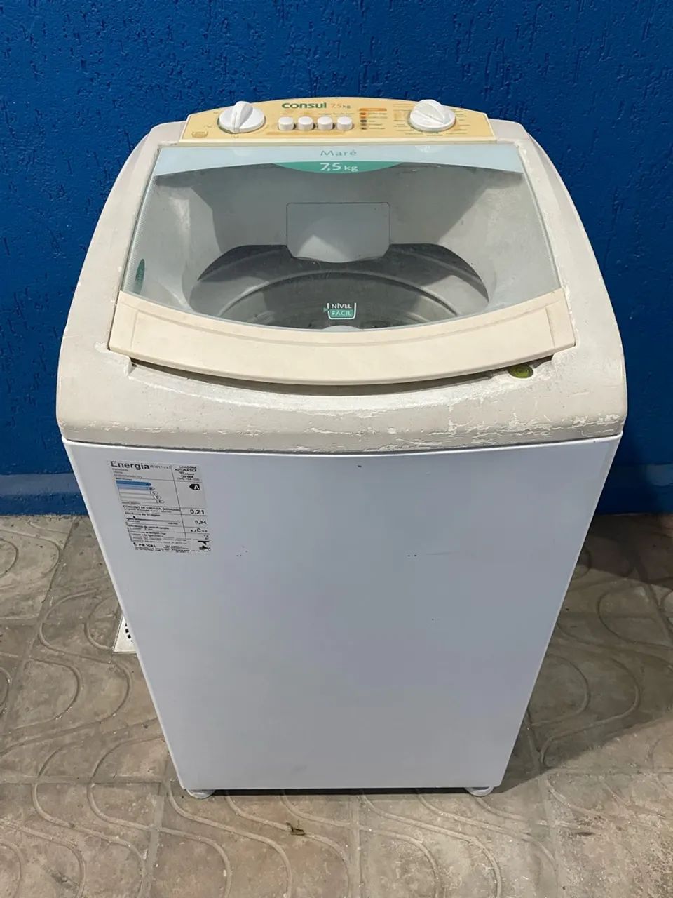 Máquina de lavar 7,5