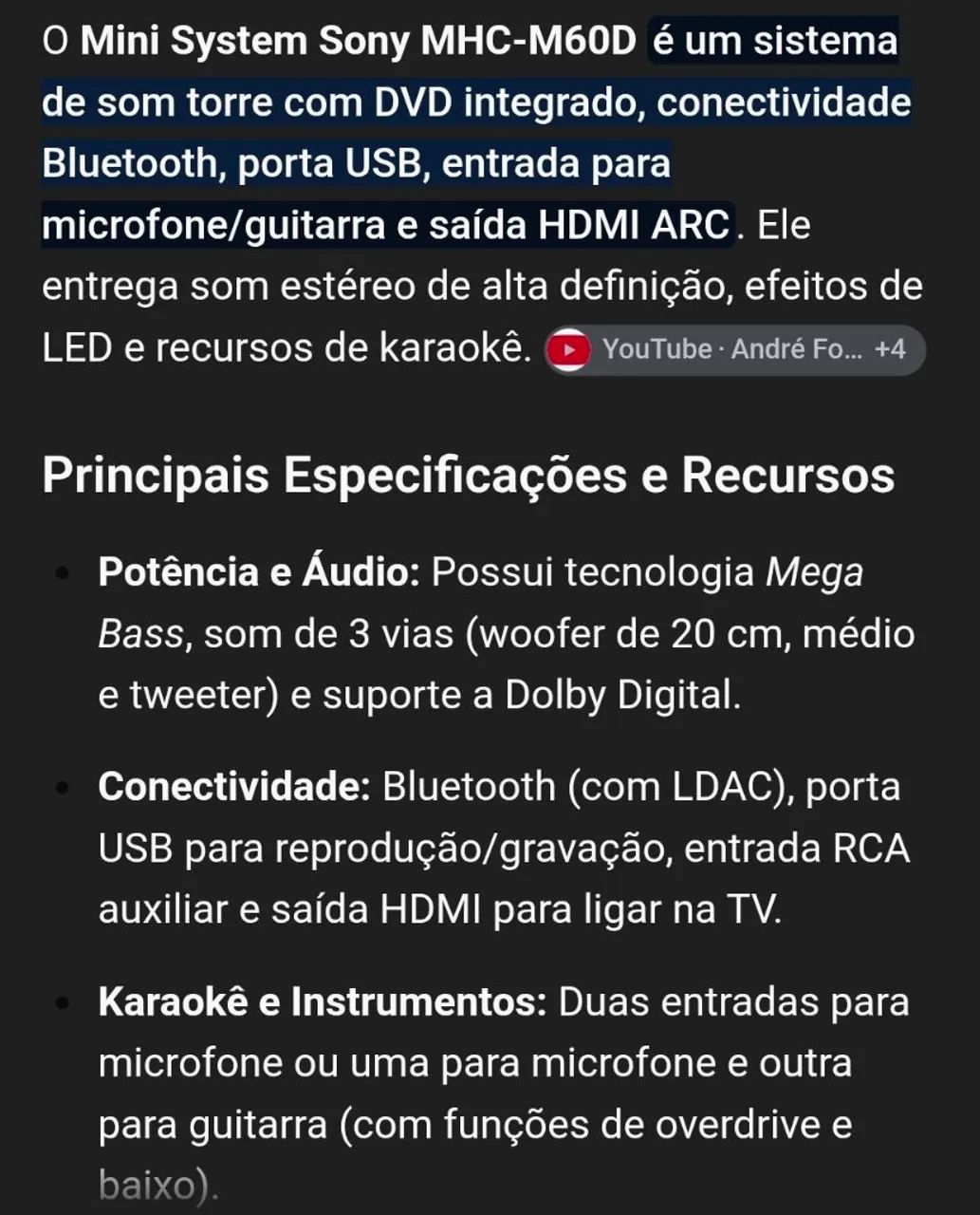 Micro System Sony (Excelente Estado de Conservação e Tudo Funcionando) - Foto 2