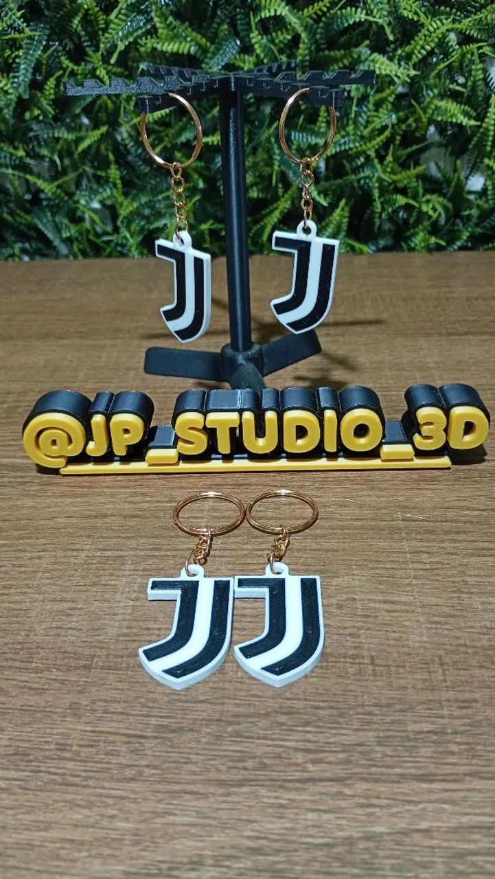 Kit 4 chaveiros da Juventus da Itália - Foto 3