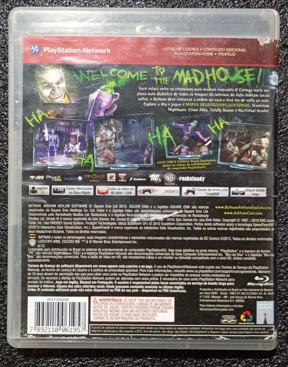 Batman Arkham asylum ps3 usado  - Foto 4