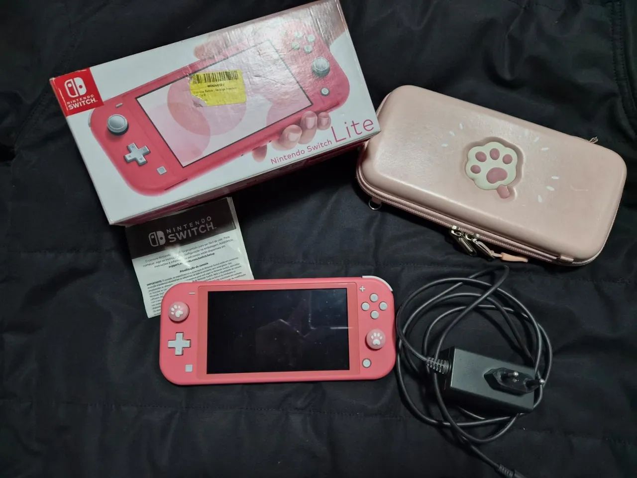 Switch Lite Debloqueado com Case 
