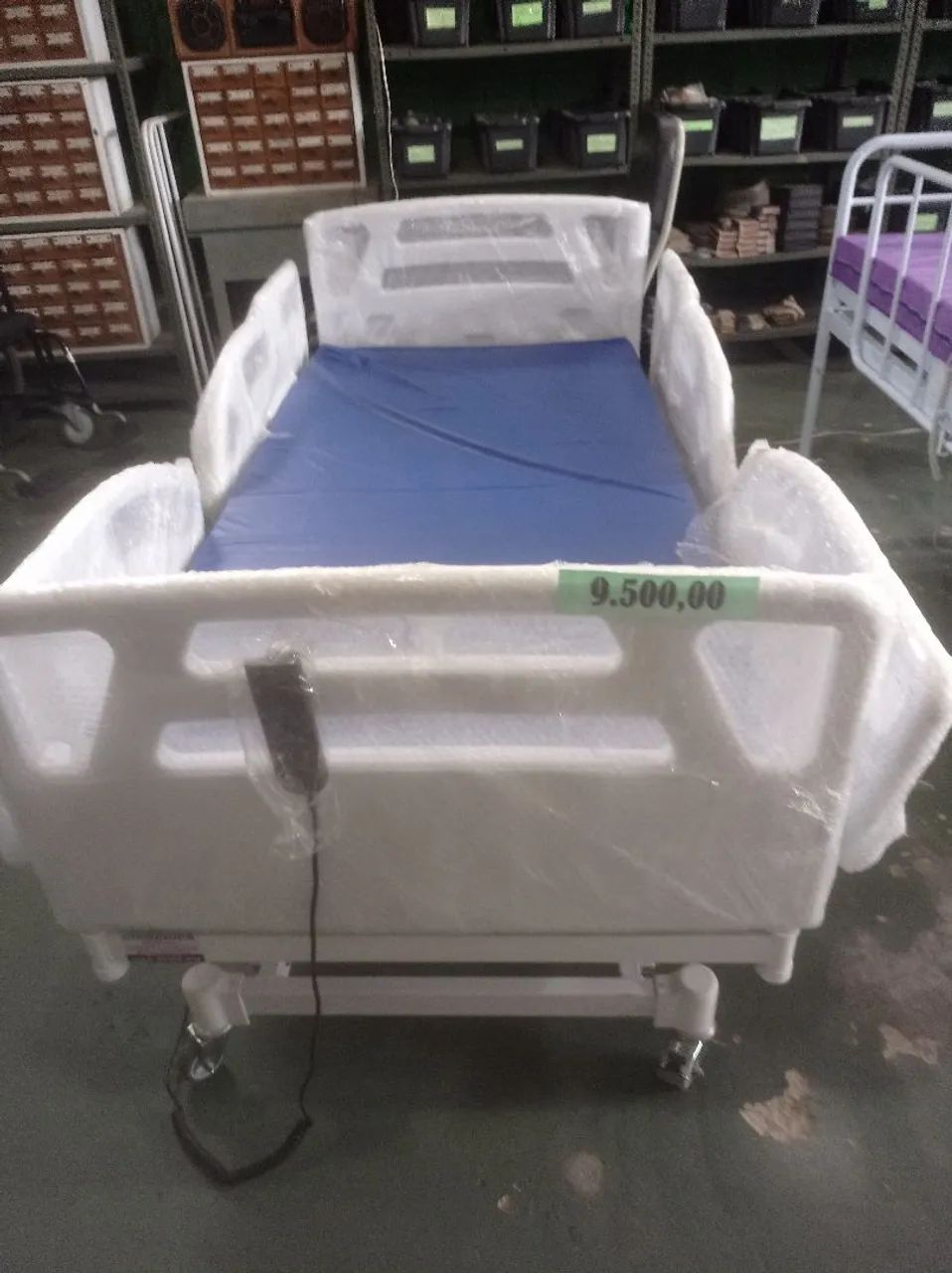 Cama hospitalar luxo.