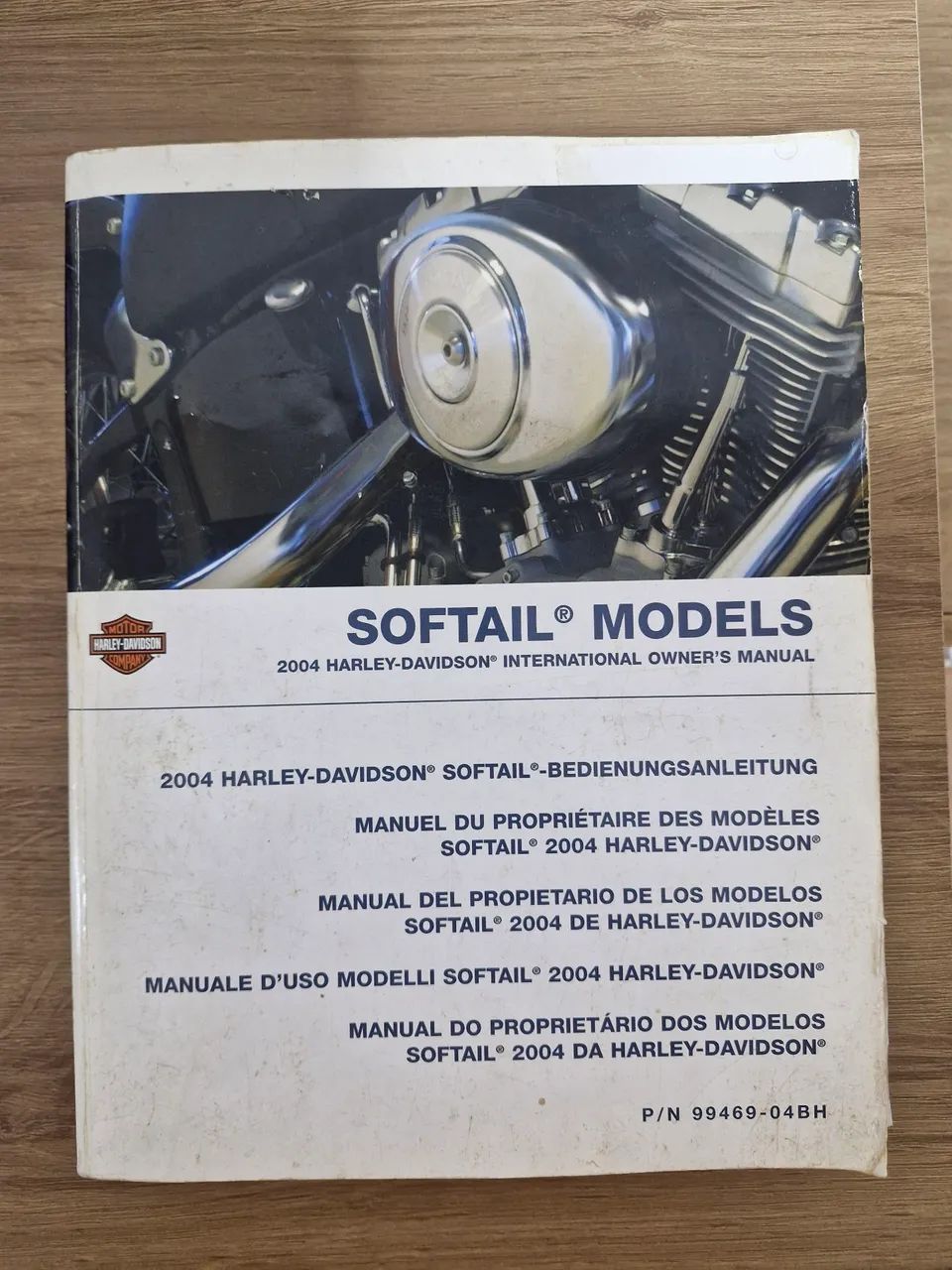 Manual do proprietário Harley Fat Boy 2004