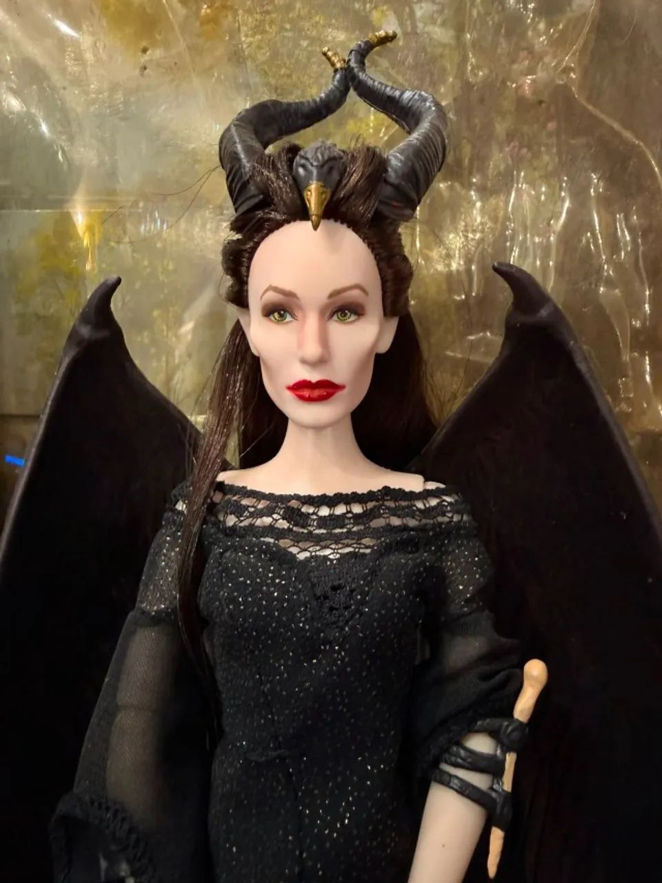 boneca disney malevola e diaval jakks pacific - Foto 3