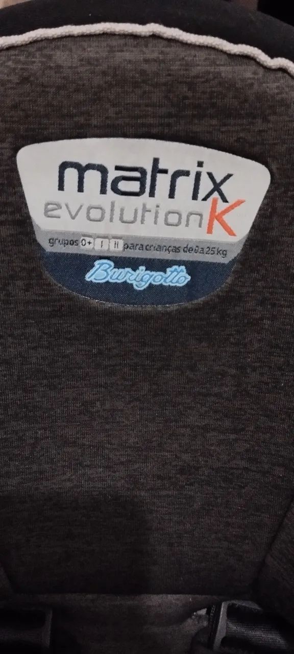 Cadeirinha de Carro Burigotto Matrix Evolution  - Foto 5