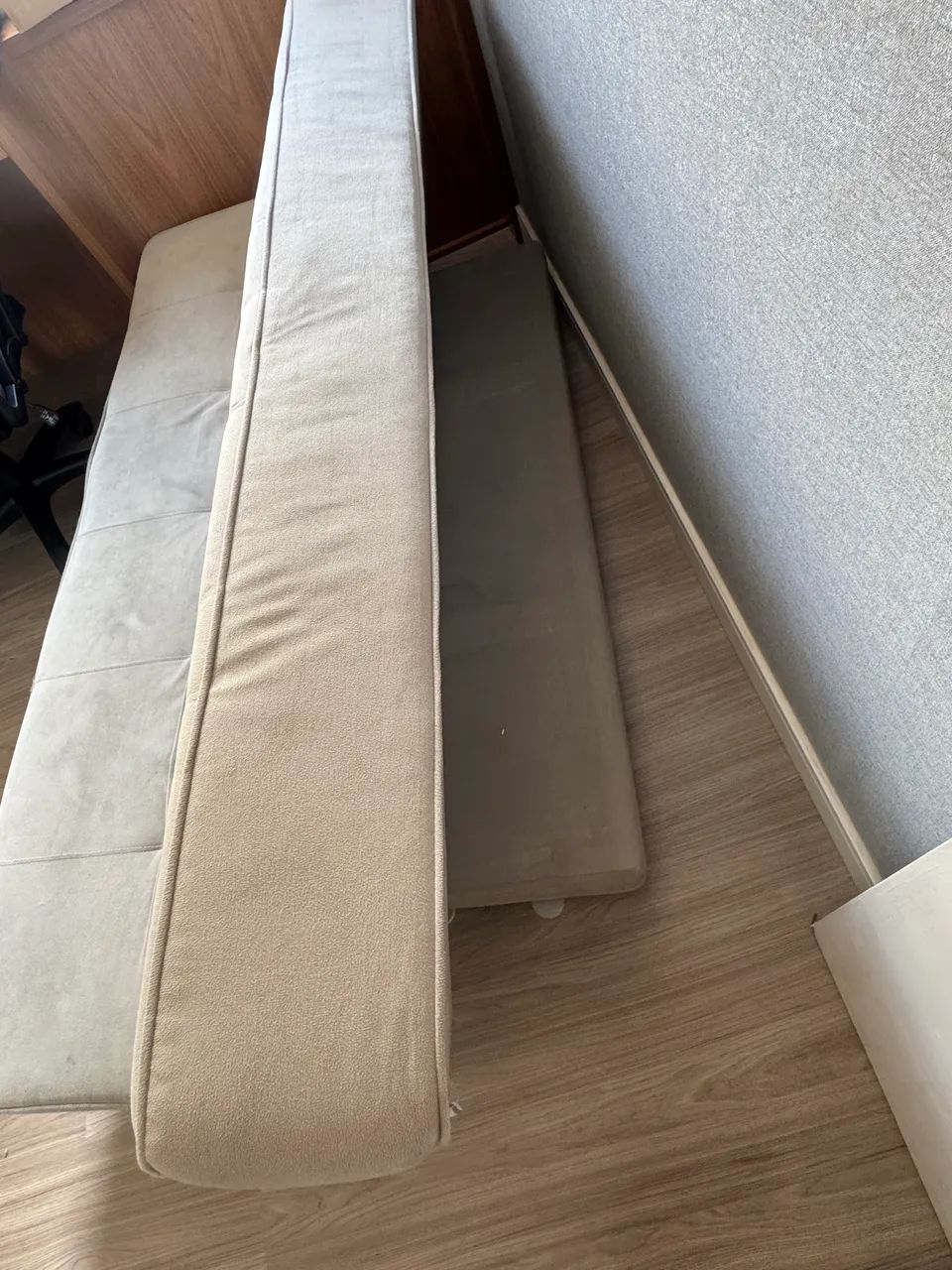 Sofá-cama 3 lugares Oto - Tok&Stok - Usado  - Foto 4