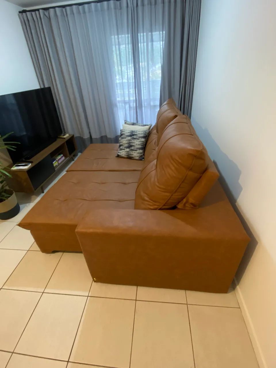 Vendo SOFÁ + PUFF - Foto 4