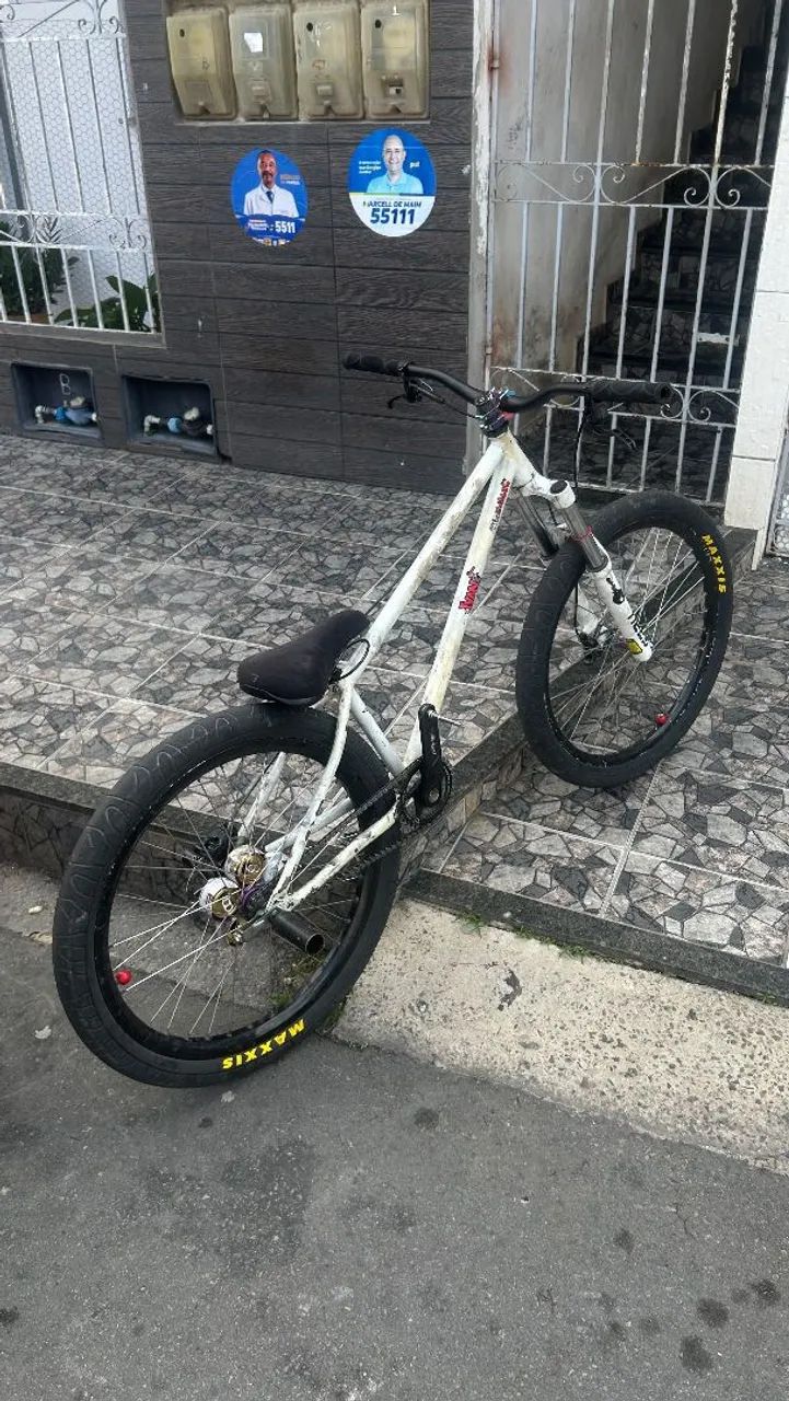 Quadro de bmx mob fellas de cromoly aro 26 